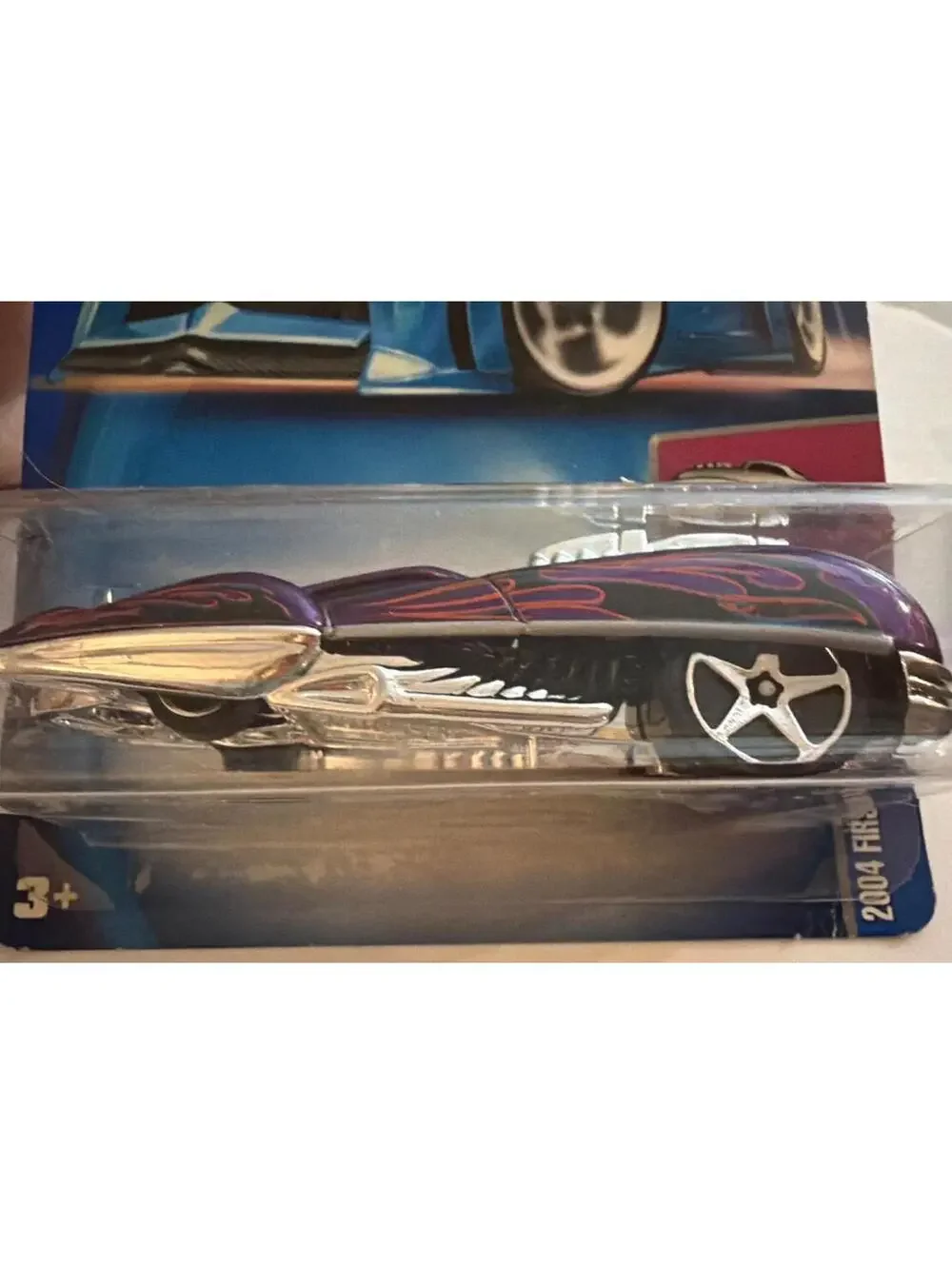 Hot Wheels 2004 First Editions Purple & Chrome Die-Cast Car 1:64 Scale